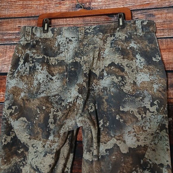 SHE Outdoor Pants 2XL Utility Hunting Camouflage Cargo Prairie Camo - Picture 5 of 9